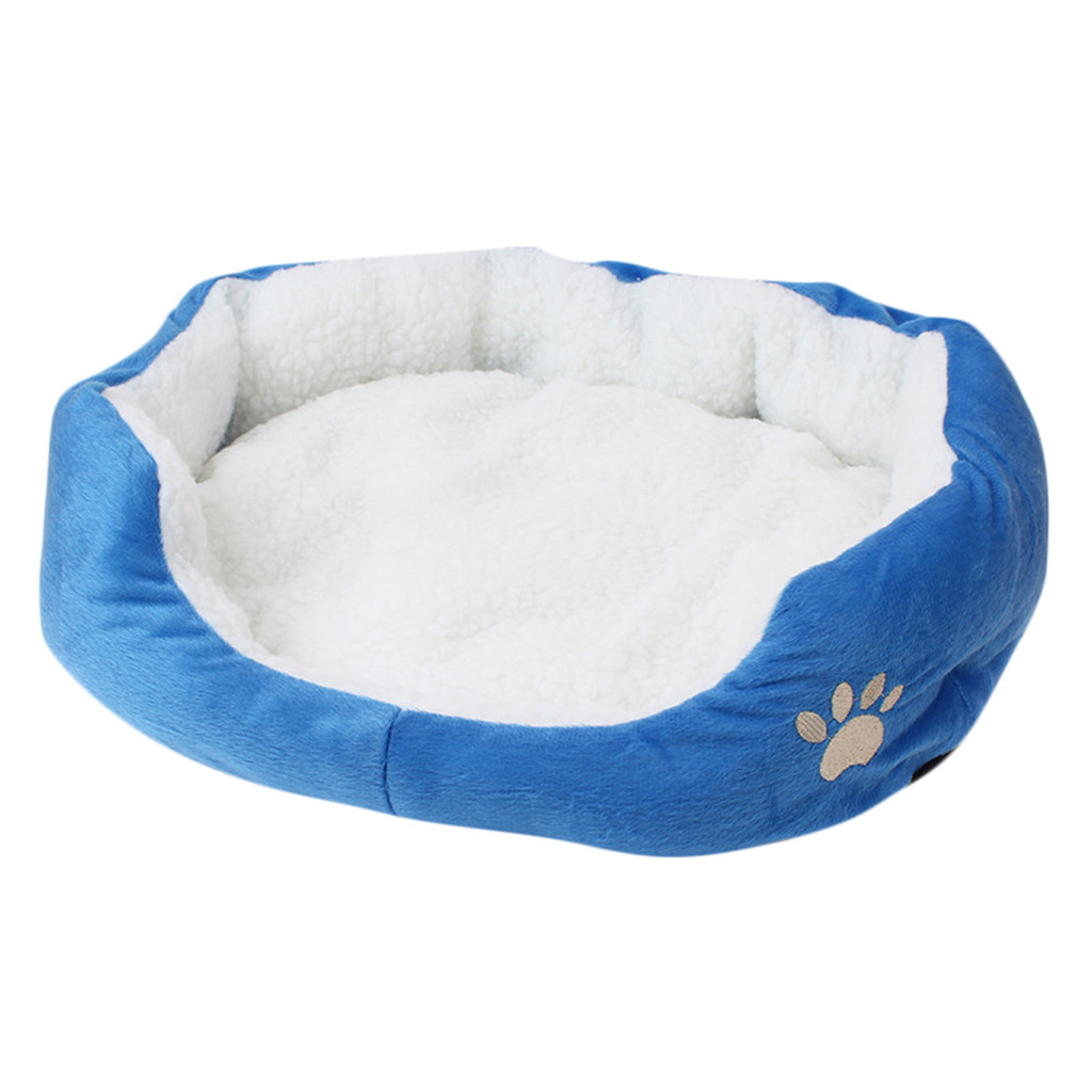 Oalirro Deals Clearance Pet Bed, Self-Warming Indoor Puppy Cushion Doghouse Soft Fleece Pet Dog Cat Bed Indoor Pillow Cuddler for Small Dogs and Cats (19.68*15.75in) - image 2 of 5