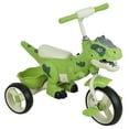 thumbnail image 4 of Lanzxjv Dinosaur Kids Tricycle for Rider, Toddler Trike with Music, Light for 2-7 Years Old Boys Girls, Preschool Daycare Kids Bike Toy with Big Wheel, Storage Basket, 4 of 6