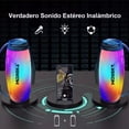 thumbnail image 4 of Bocina Bluetooth Moreka M-710 RGB Radio FM Resistente al agua, 4 of 6