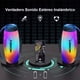 thumbnail image 4 of Bocina Bluetooth Moreka M-710 RGB Radio FM Resistente al agua, 4 of 6