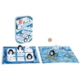 thumbnail image 2 of Hape: 2-In-1: Tic Tac Toe / Snakes & Ladders - 2 Classic Games In 1 Tin, Arctic Animal Theme, Penguin & Seals, Portable Play Design, Kids Ages 3+, 2 of 6