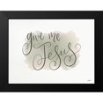 thumbnail image 2 of Imperfect Dust 18x15 Black Modern Framed Museum Art Print Titled - Give Me Jesus, 2 of 5