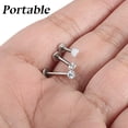 thumbnail image 4 of 6 piece stainless steel ear lip piercing jewelry set, 4 of 7