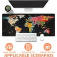 thumbnail image 4 of Retro Colorful World Map Gaming Mouse Pad,Large Non-Slip Thick Stitched Edge Mouse Mat for Home Office Gaming Keyboard Desk Pad (35.4 x 15.7 Inches), 4 of 6