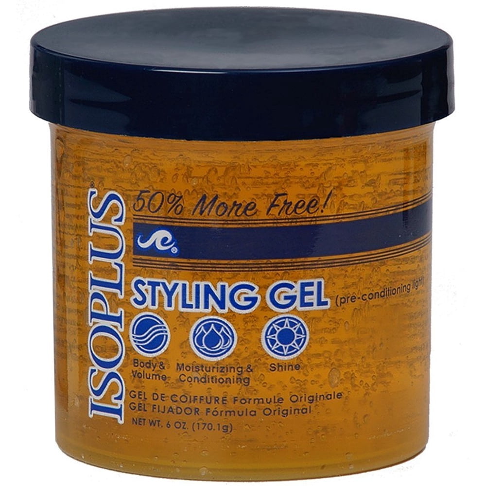 Isoplus Styling Gel, PreConditioning Light 6 oz (Pack of 2) Walmart