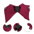 thumbnail image 2 of Unique Bargains 1 Pc Fashion Bow Sparkling Point Hair Clips for Home Red, 2 of 5