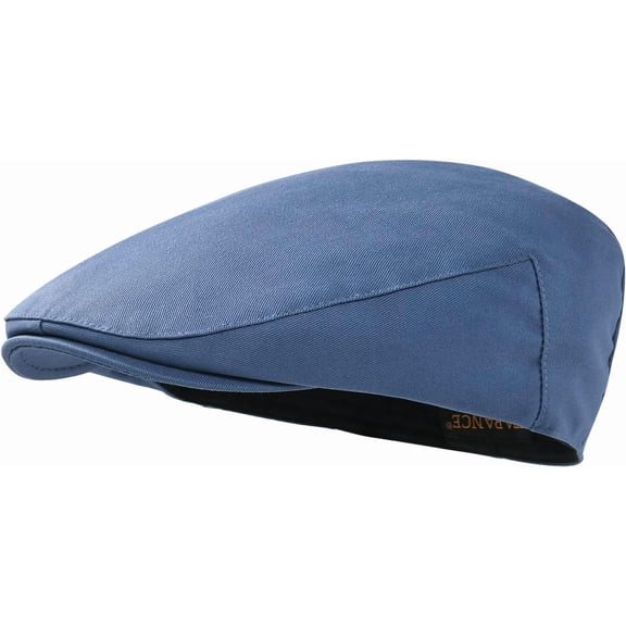 Men's Cotton Ivy Gatsby Newsboy Hat Summer Driving Scally Cap Thin 1Pack