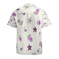 thumbnail image 3 of High Quality Hawaiian Shirts for Men Short Sleeve Aloha Beach Shirt Floral Summer Casual Button Down Shirts Blouses 4EAUPO, 3 of 7