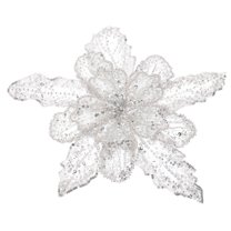 Uxcell Handmade Rhinestones Applique, Flower Lace Patches with Sequin Beads Sew on Crystal Beaded Lace Applique for Wedding Dresses DIY Clothes Craft Silver Tone