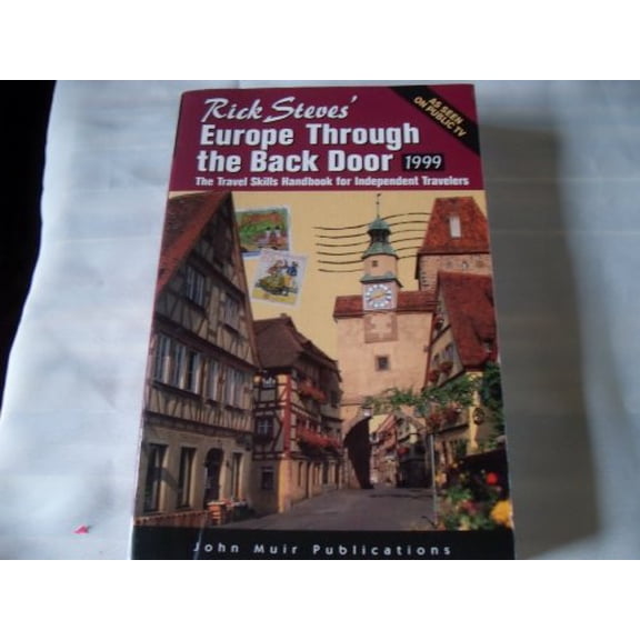 Pre-Owned Rick Steves' Europe Through the Back Door 1998 (16th ed), 9781562613921, 1562613928, Paperback, 16th edition