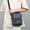Gray, variant on Military Camouflage Crossbody Bag, Large Capacity Waterproof Shoulder Bag, Multi-Pocket Storage for Outdoor Travel Work Commute