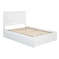 thumbnail image 3 of Bowery Hill Farmhouse Solid Wood Storage Platform King Bed in White, 3 of 9