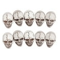 thumbnail image 4 of Spencer 20 PCS Halloween Mini Skull Heads Decoration, Miniature Decorative Skulls Halloween DIY Resin Skeleton Head Figurines for Halloween Vase Filler Trick Toy Party Table Decor, 4 of 9