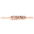 thumbnail image 1 of Christmas Engraved Embossing Wooden Rolling Pin Floral Carved Dough Roller Professional Rolling Stick Kitchen Tool For Cookie PizzaStar35*4.5cm, 1 of 2