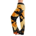 thumbnail image 2 of Satingcolo Halloween Pajamas Women Stretch Lounge Pants Comfy Pjs Sleep Bottoms Soft Pajama Pants Cute Trousers Loose Palazzo, 2 of 5