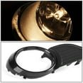 thumbnail image 3 of DNA Motoring FL-ZTL-220-AM For 2011 to 2017 Toyota Sienna Pair Driving Bumper Fog Light Lamp+Bezel+Switch Black Ring Amber Lens 12 13 14 15 16, 3 of 4