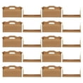 thumbnail image 1 of Caja de pastel de pastel de 10 piezas de 10 piezas Pasteles Cakes Cakes Pies Box de papel de almacenamiento, 1 of 6