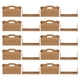 thumbnail image 1 of Caja de pastel de pastel de 10 piezas de 10 piezas Pasteles Cakes Cakes Pies Box de papel de almacenamiento, 1 of 6