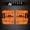 207-128-0001 Orange, variant on Attack Graphics Renegade Radiator Louver Decals Red