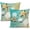Beach, variant on Leopard Print Throw Pillow Covers Home Decor 18x18 Inch Cute Cheetah Print Decorative Pillowcase Cushion Cover for Bed Sofa Couch, 2 Sets