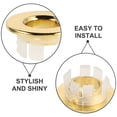 thumbnail image 3 of CRAFTHROU 6Ud Protector De Desbordamiento Para Lavabo Cocina Con Anillo Insertable De, 3 of 8