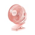 thumbnail image 1 of Ventilador portátil con clip Gaiatop Gaiatop, funciona con pilas, color rosa, 1 of 7