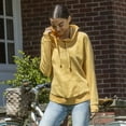thumbnail image 7 of MV Sport - Women's Jordan Angel Fleece Hooded Sweatshirt - W20172 - Sunglow, 7 of 7