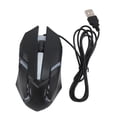 thumbnail image 2 of Mouse Wired USB Gaming Mouse 1000 DPI 3 Keys Ergonomic RGB Game Mouse For Office PC Laptop, 2 of 8