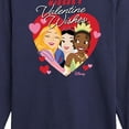thumbnail image 3 of Disney Princess - Kisses and Valentine Wishes - Valentine's Day - Boys and Girls And Youth Long Sleeve Graphic T-Shirt, 3 of 4