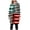 Red, variant on Women's Sweatshirts Jacket Zip Up Hoodies Vintage Goth Print Hooded Jacket Street Fashion Unisex Drawstring Sweat Jacket Red S