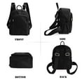 thumbnail image 4 of Spencer Nylon Women Backpack Small Ladies Backpack Purse Casual Lightweight Shopping Travel Daypack Shoulder Bag for Women, Black, 4 of 9