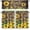 Sunflower Wood Panel, variant on Kitchen Curtains and Valances Set Lemon Printed, Durable Washable Farmhouse Cafe Window Decorations Rod Pocket Curtains and Valances 3-Piece Set