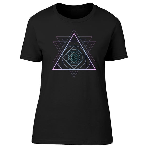 Art Pink Triangle Tee Men's -Image by Shutterstock