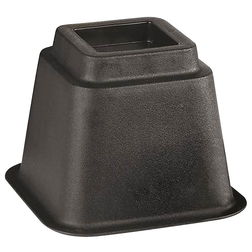 set4 6" tall bed or chair risers  gives additional height to furniture   walmart