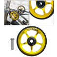 thumbnail image 1 of Ruedas EZ de 6 Cm de Una Sola Rueda para Bicicleta Plegable para Reacondicionamiento de Transporte de Bicicletas - Oro Macarena Bicicleta Plegable Easy Wheel, 1 of 8