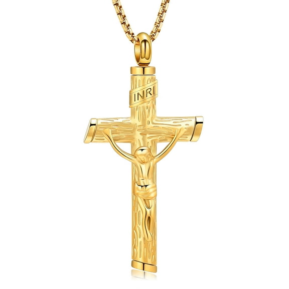 Urn Necklaces for Ashes for Women Men Cremation Pendant Necklace for Ashes Stainless Steel Memorial Jewelry