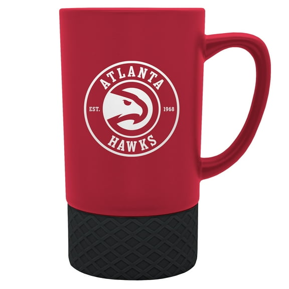 Atlanta Hawks Team Logo 16oz. Laser Etched Jump Mug