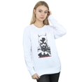 thumbnail image 2 of DC Comics Womens Batman Solid Stare Sweatshirt, 2 of 3
