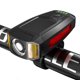 thumbnail image 2 of Luces LED para bicicleta, faro delantero para ciclismo con bocina de 130dB, altavoz USB yeacher  Luz de bicicleta, 2 of 7