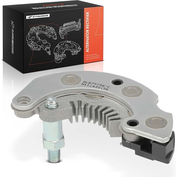 A-Premium Alternator Rectifier Compatible with Chevrolet Blazer 1994,Lumina 1994-1995, Monte Carlo 1995, S10 1994, S10 Blazer & GMC Safari, Sonoma & Buick Park Avenue & Pontiac Bonneville, Grand Prix