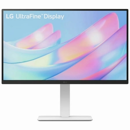 LG  27" 4K (3840x2160) UHD Ultrafine IPS Computer Monitor (27US550-W) with HDR10, DCI-P3 90%, USB-C, Adjustable Stand, 3-Side Borderless Design