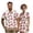 Cherry Heart, variant on Binienty Groovy Floral His and Hers Golf Outfit Set Fashion Short Sleeve Matching Golf Shirt and Skort Set for Him and Her ,1/4 Zipper Golf Course Wear for Golf Running Sports