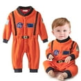 thumbnail image 5 of NOKIO Girls' Long Sleeve Jumpsuit, Toddler Playsuit With Sleeves, Girls' Long Sleeve Romper Costume, Toddler Boys Girls Jumpsuit Autumn/Winter Long Sleeved Astronaut Space Suit Jumpsuit, 5 of 5