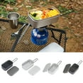 thumbnail image 1 of Boîte à Bento 800ml Poignée Pliante Anodisée Grande Capacité Résistant à la Chaleur Aluminium Conteneur de Camping Support de Cuisson à la Vapeur Fourniture Extérieure, 1 of 7