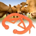 thumbnail image 3 of Herramienta de destete de plástico, 10 piezas, anillo redondo para nariz de vaca, anillo para nariz de vaca, rendimiento finamente afinado para animales destetados, 3 of 8