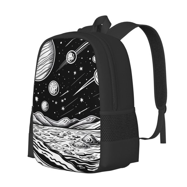 Disketp Cosmic Landscape Celestial Art Mochila Minimalista de Gran Capacidad, Mochila de Viaje para Escuela, Trabajo o Uso Diario
