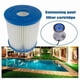 thumbnail image 4 of 6 Piezas De Cartuchos De Filtro De Piscina Tipo H Filtro De Piscina De Repuesto Para Limpiador De Bomba De Filtro De Piscina, 4 of 5