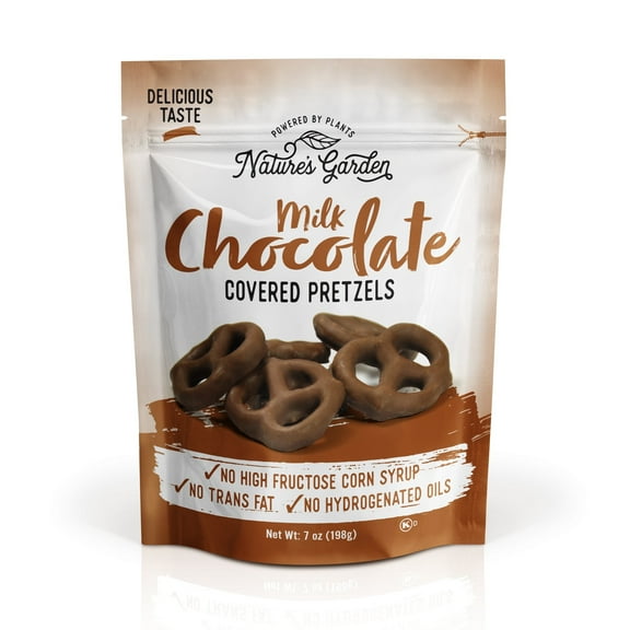 Nature's Garden Milk Chocolate Covered Pretzels