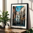 thumbnail image 4 of Vietri Residential 01 - Vietri sul Mare Campania Italy Photography Black Framed Wall Art Print 12 x 18 inches, 4 of 8