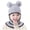 Grey, variant on EnJoCho Toddler Kids Baby Boys Girl Pompon Hat Winter Warm Knit Crochet Beanie Cap Scarf Baby Child Casual Outing Hats